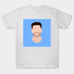 Jack Grealish Minimalistic Face Art T-Shirt